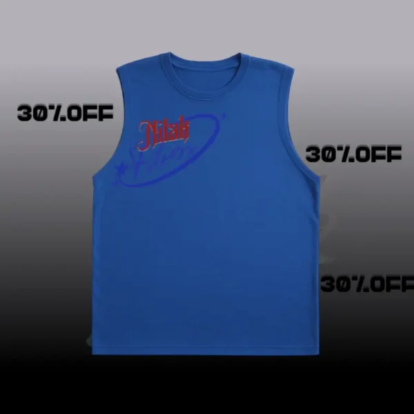 Musculosa Echelon Blue Luxe